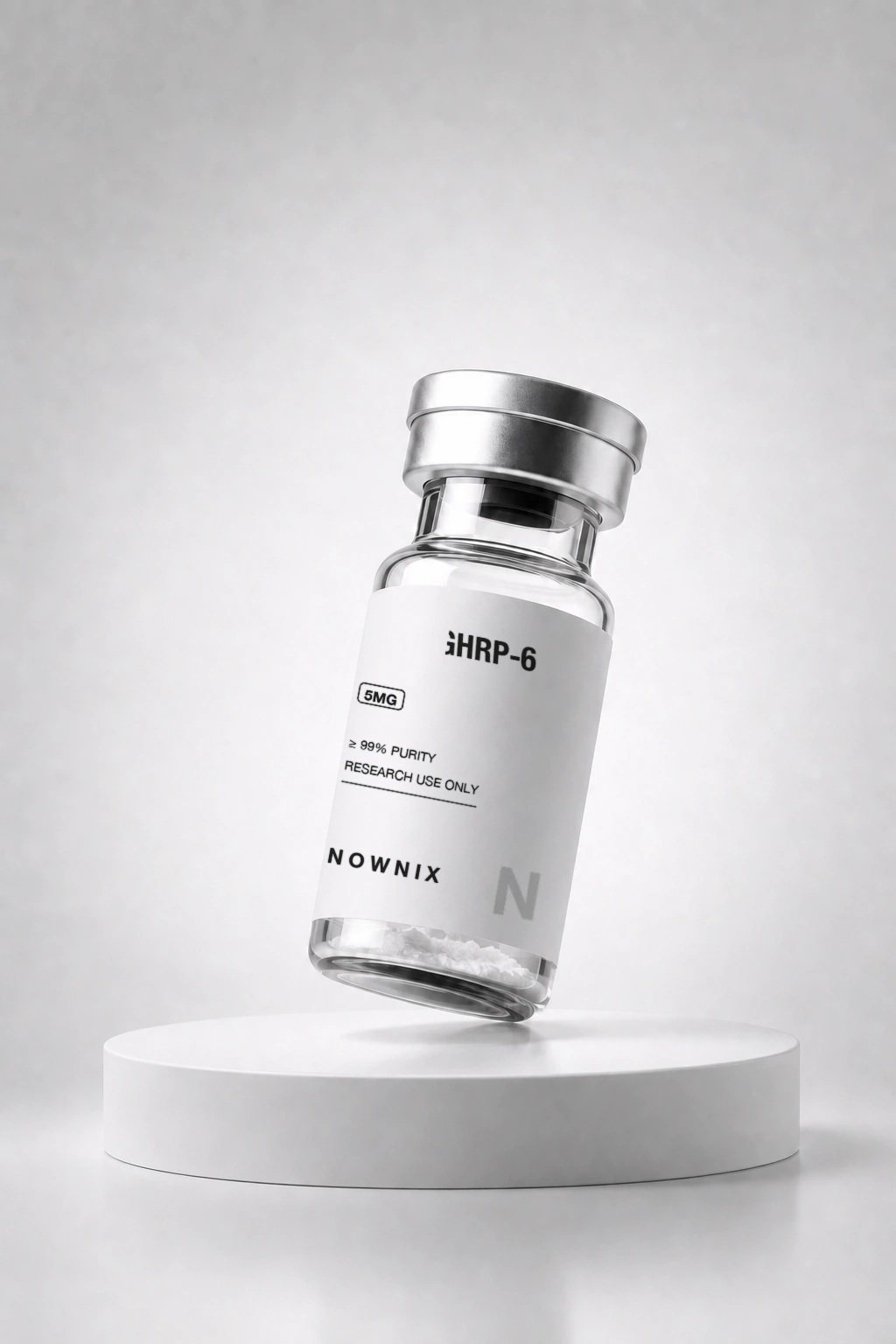 GHRP-6 Acetate 5mg research vial