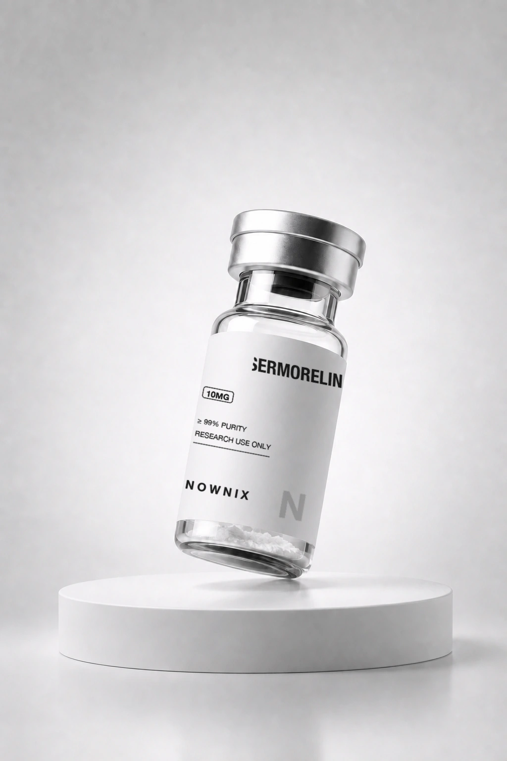 Sermorelin Acetate 10mg research vial